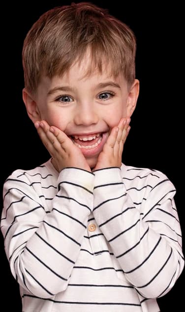 Хлопчик — учень центру Джерельце